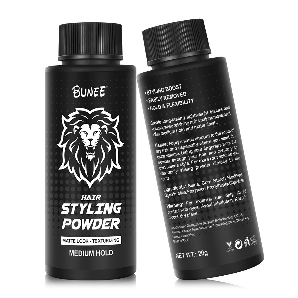 定制狮子头蓬松粉20g强力持久定型蓬松男女通用造型跨境爆款蓬松图3