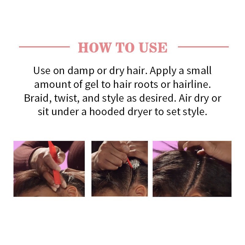 定型啫喱 Braiding Gel脏辫啫喱光泽保湿定型编辫子啫喱Twist gel图4