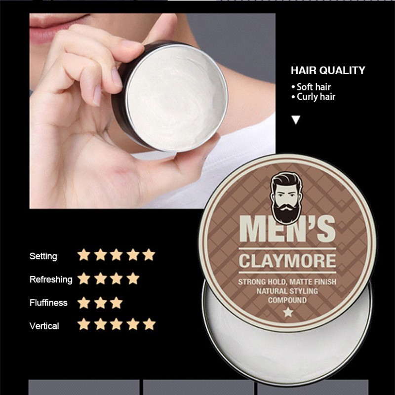 发蜡发泥贴牌男士定型清香发胶喷雾保湿长久头发造型自然蓬松干胶图3