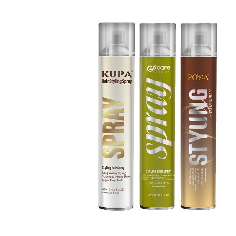 跨境发胶喷雾定型清香定型干胶OEM 头发造型理发店专用定型喷雾图5