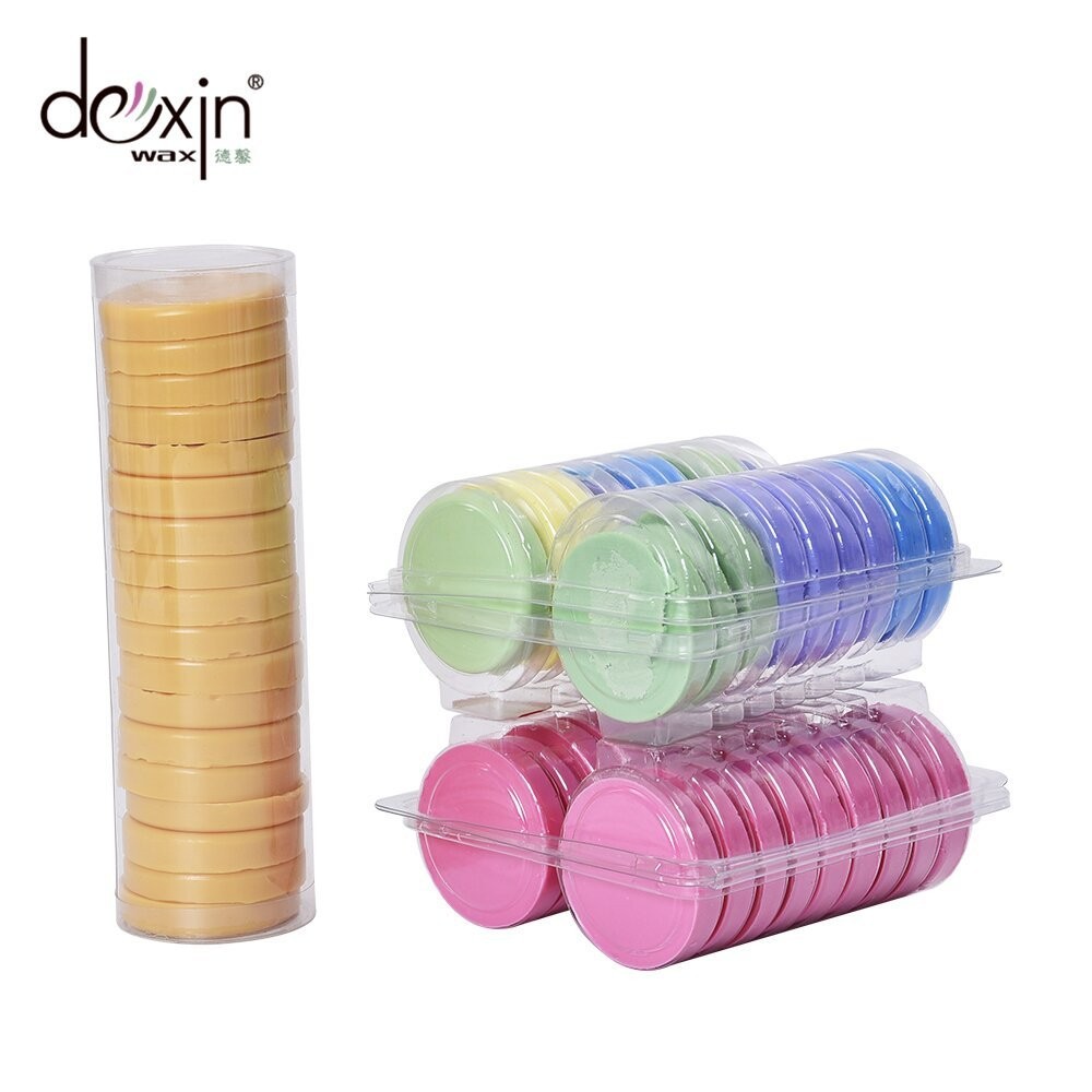 OEM定制蜜蜡脱毛蜡豆固体颗粒硬蜡爱心花朵蜡块免纸蜡疗全身脱毛图2