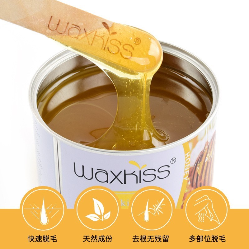 OEM定制罐装蜜蜡脱毛蜡男士脱毛膏腋窝四肢面部全身400g除毛图2
