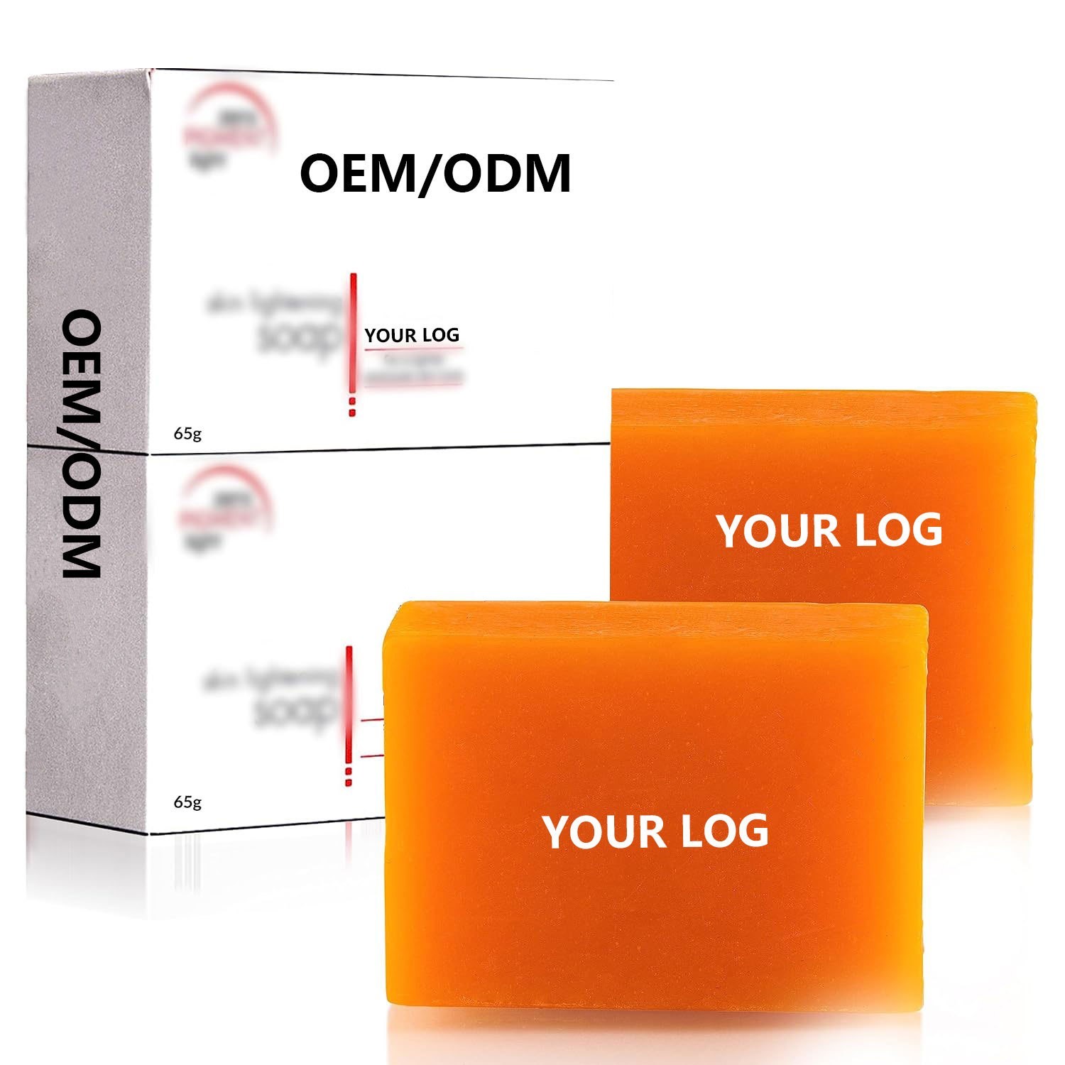 外贸定制曲酸手工皂柠檬曲酸皂全身清洁肥皂亮肤精油皂OEM代加工图5