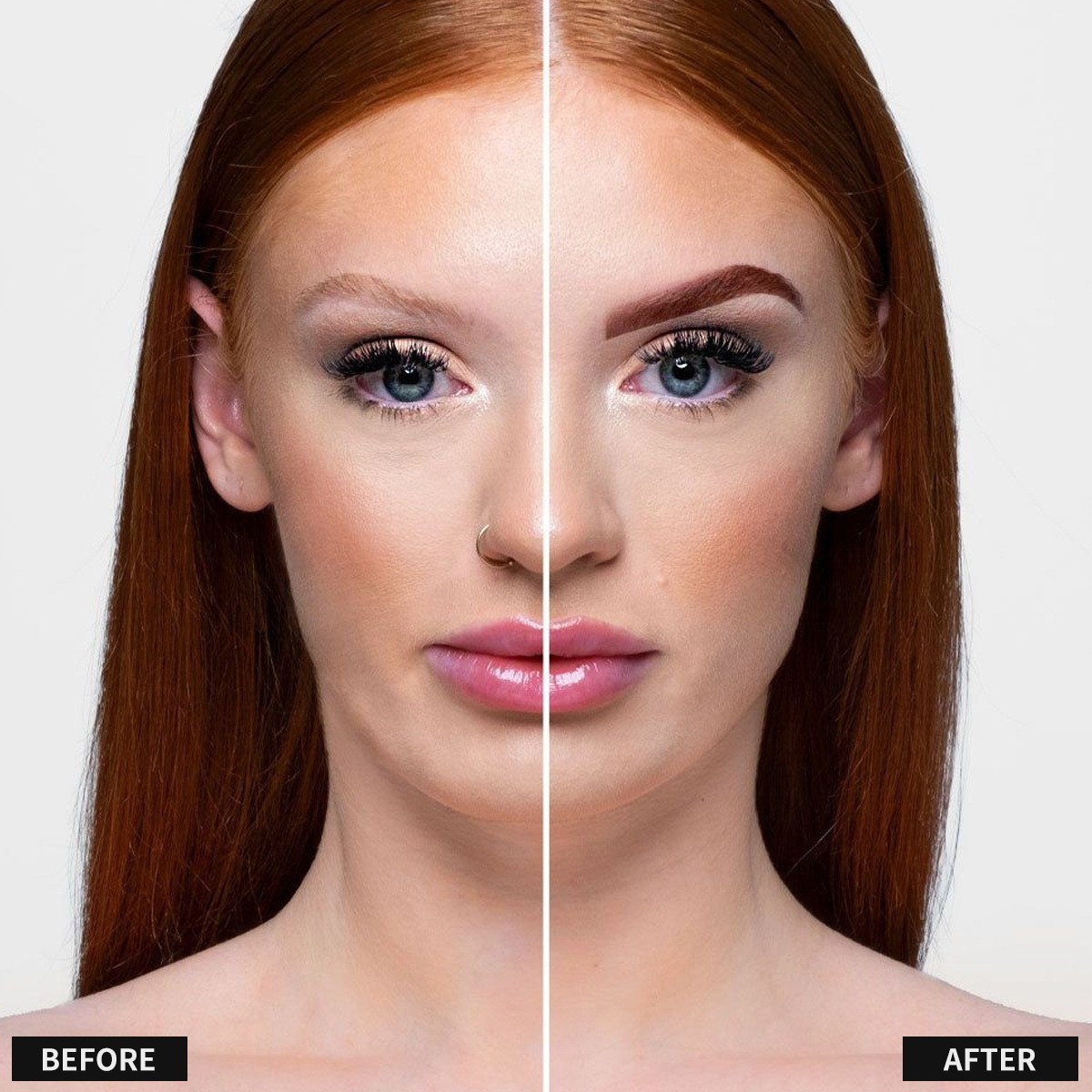 定制跨境睫毛膏防水持久 染眉膏贸易贴牌染眉膏 彩妆工厂图2