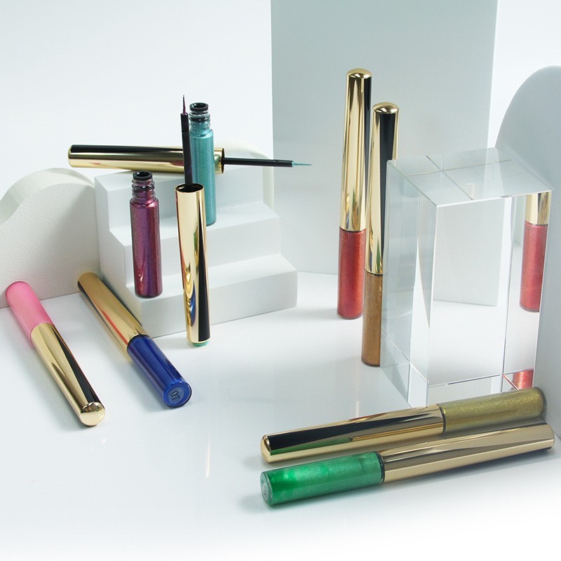 笔匠沾取式彩色金属眼线液笔珠光闪片眼线笔欧美热销贴牌定制LOGO图4