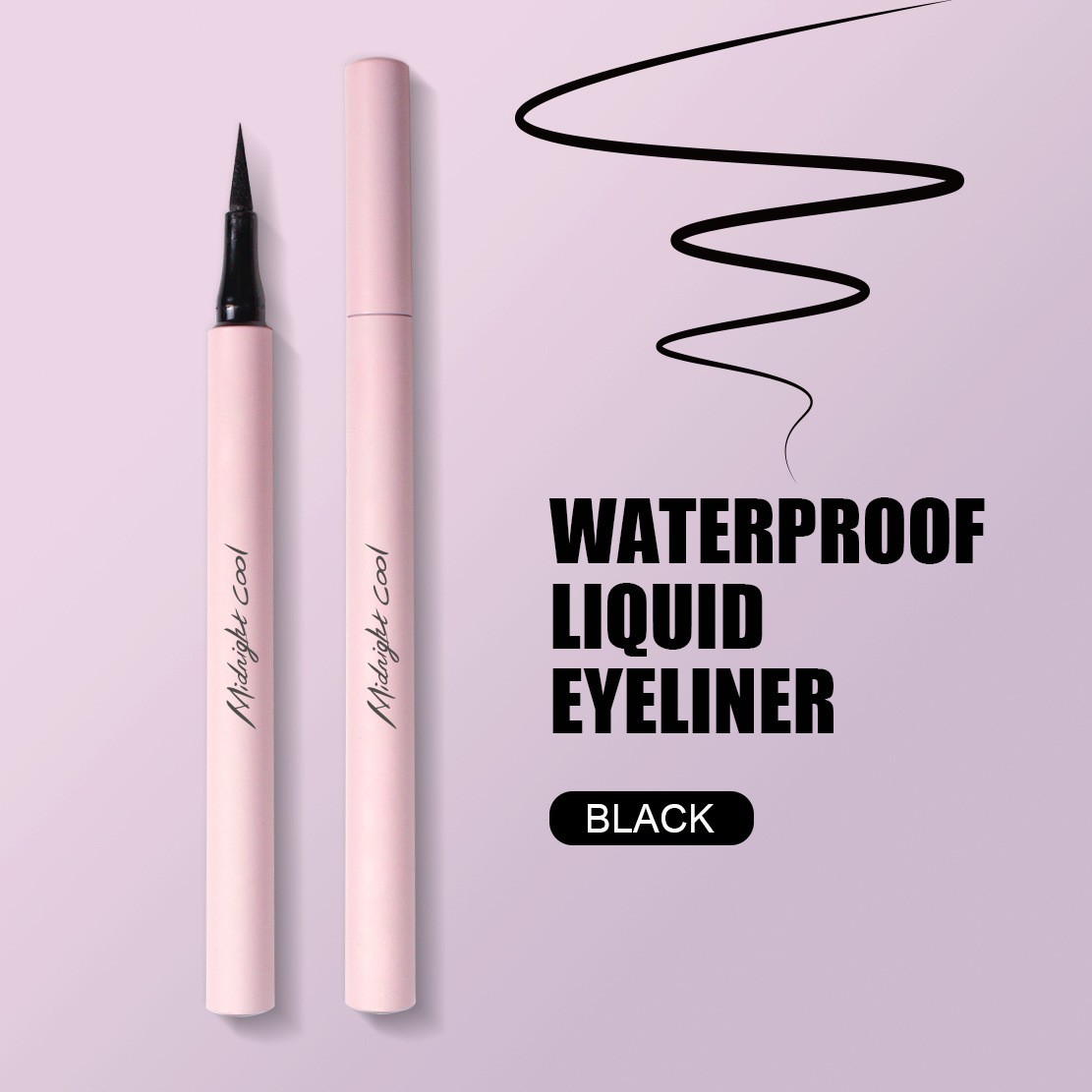 定制哑光液体眼线笔防水不晕染新人易画图3