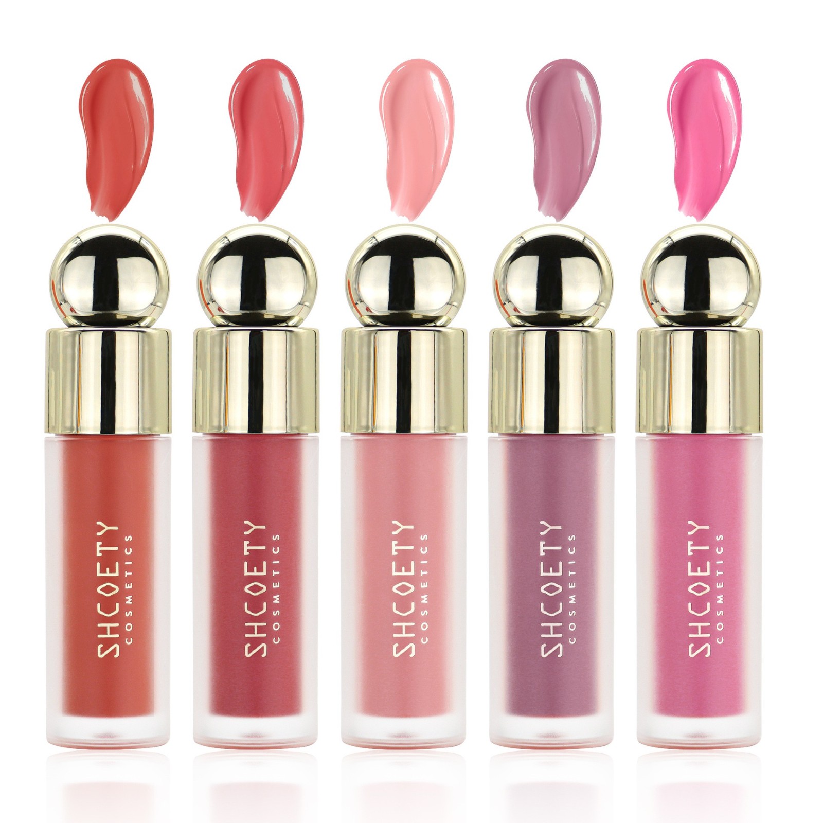 跨境爆款液体腮红 唇颊两用水润多功能自然修容提亮显气色图4