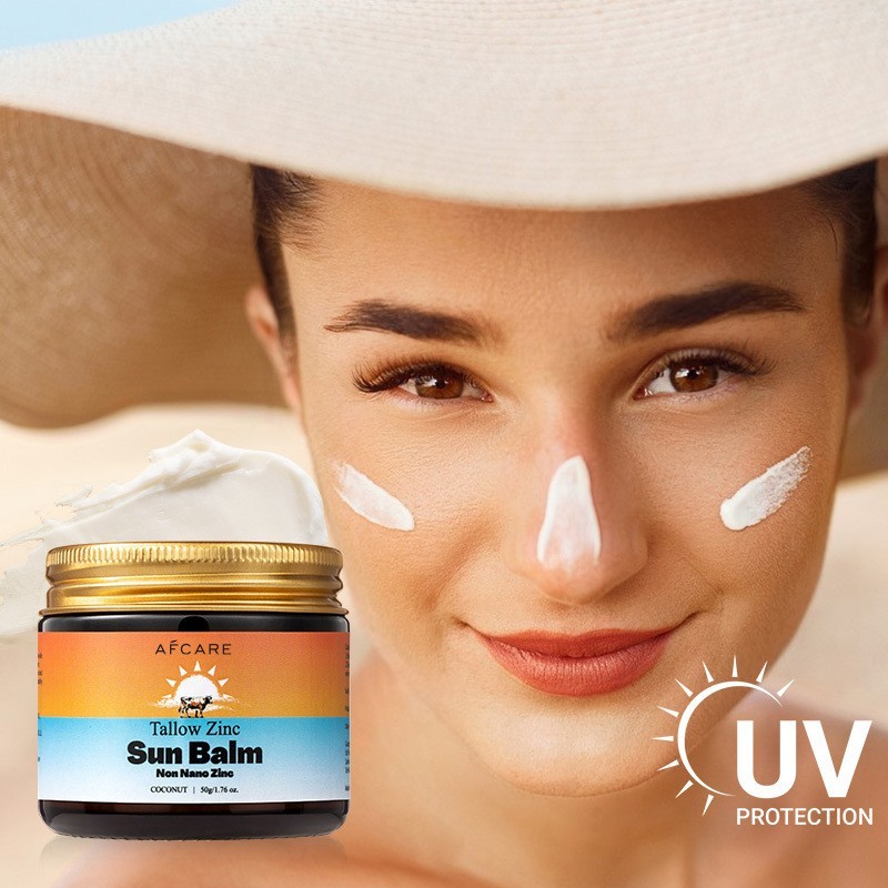跨境牛脂+锌防晒霜保湿高倍防晒spf50+紫外线防护牛脂防晒膏定制图4