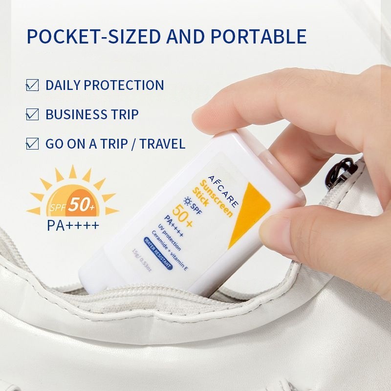 跨境定制防晒棒15g隔离防护防紫外线固体防晒膏防晒霜欧美ODM贴牌图2