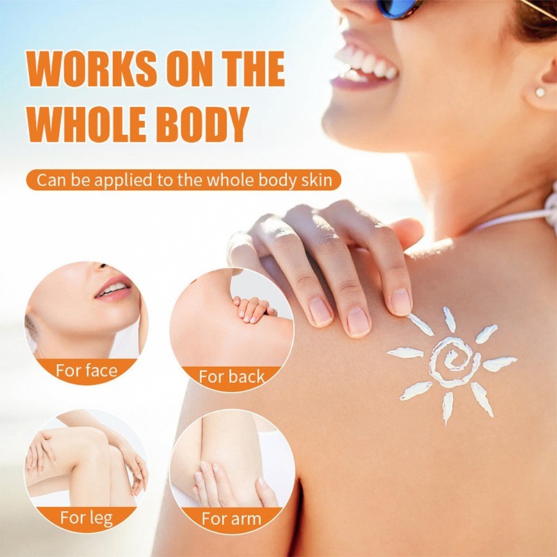 跨境贴牌牛脂防晒霜蜂蜜牛油膏保湿润肤牛脂防晒乳欧美tiktok定制图2