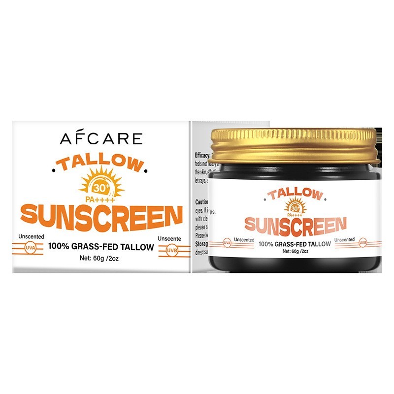 跨境贴牌牛脂防晒霜蜂蜜牛油膏保湿润肤牛脂防晒乳欧美tiktok定制图5