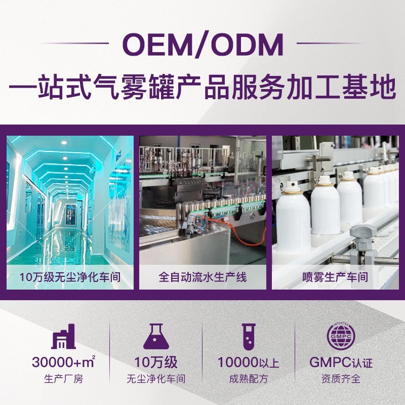 定制小光圈防晒喷雾SPF50+++隔离紫外线防晒霜OEM代加工积雪草图3