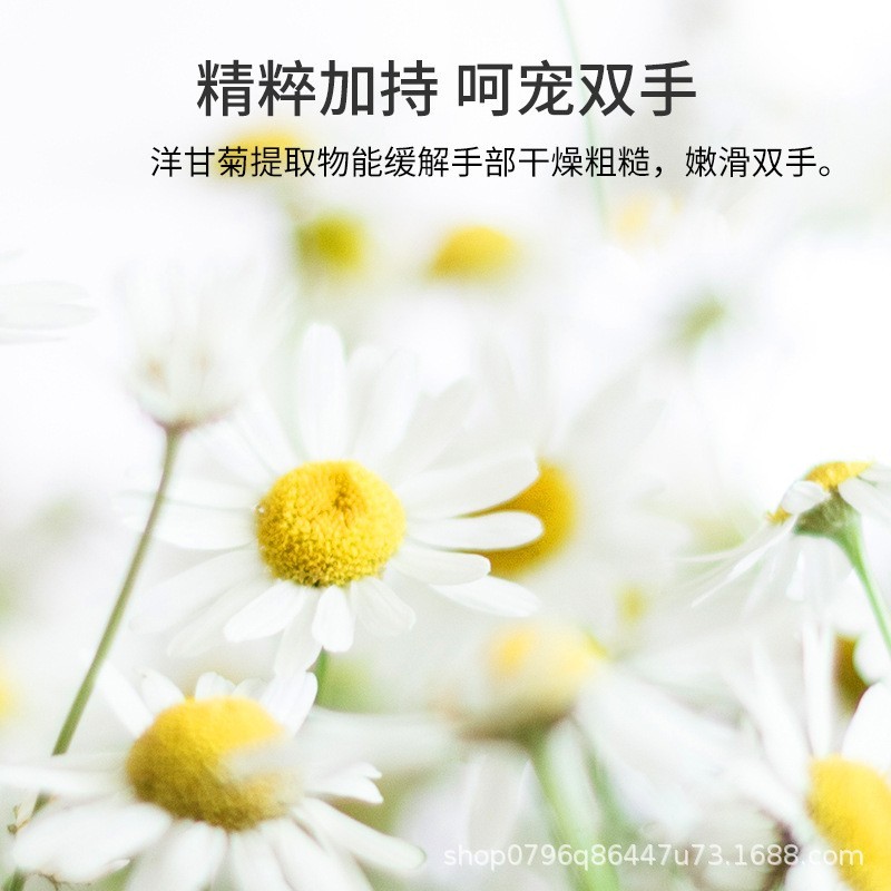 洋甘菊护手霜定制oem女男滋润嫩白化妆品工厂贴牌ODM定制代加工图2