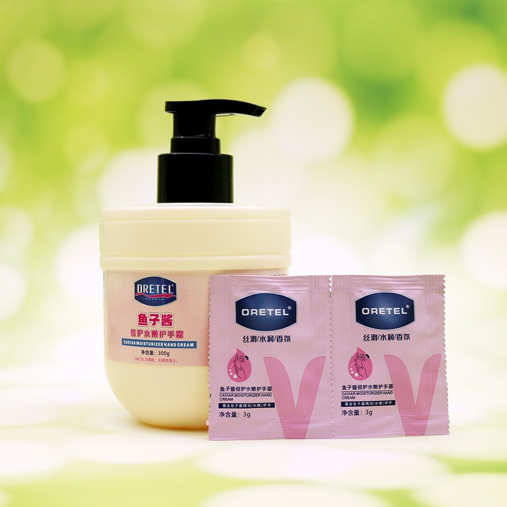 OEM鱼子酱倍护水嫩护手霜补水保湿滋润不油腻精油香氛手霜加工图3