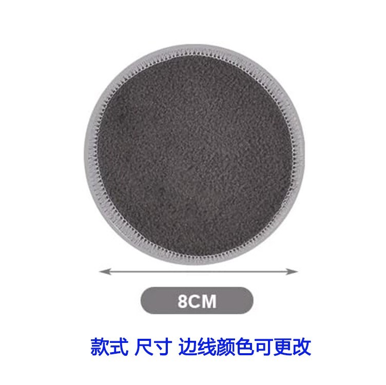 竹炭纤维摇粒绒化妆棉片棉麻方形有机卸妆巾三层卸妆垫跨境专供图5