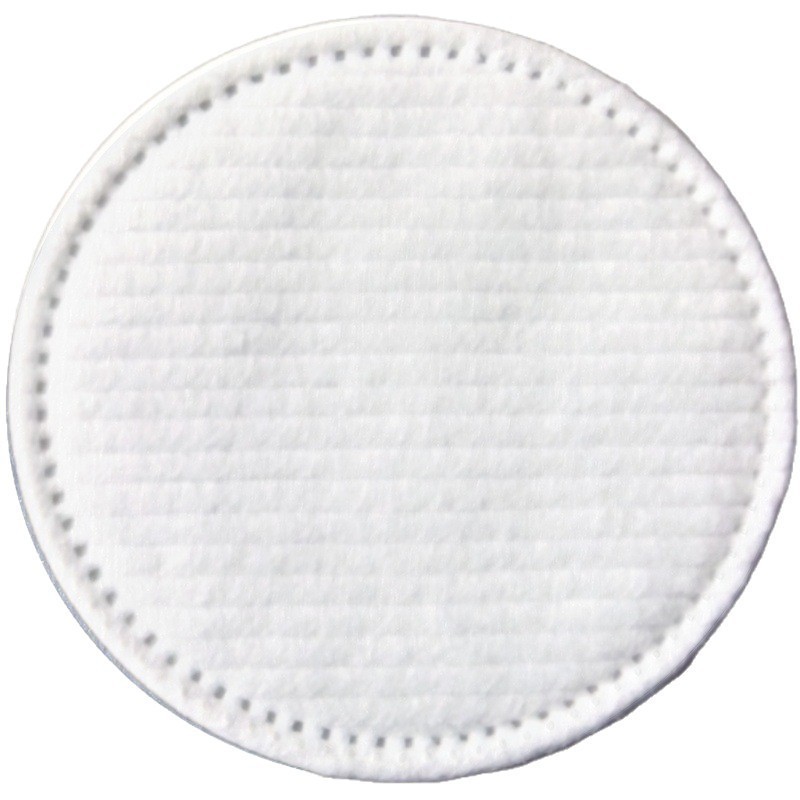 一次性纯棉卸妆棉圆形洁面巾化妆棉锁边夹心眼唇清洁卸妆棉片图5