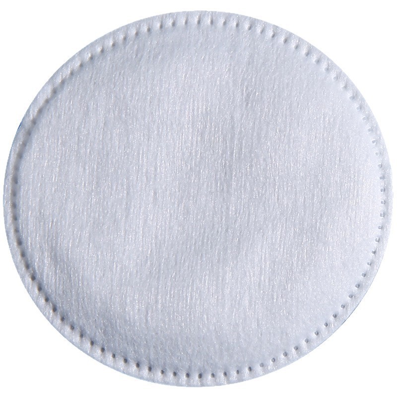 oem定制圆形化妆棉锁边纯棉针孔卸妆棉化妆巾支持各品牌加工图5