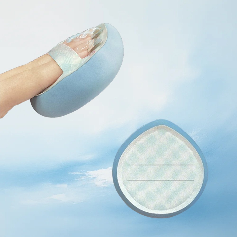 定制图案logo 棉花糖粉扑 泡水大棉花 粉底液粉扑 底妆图2