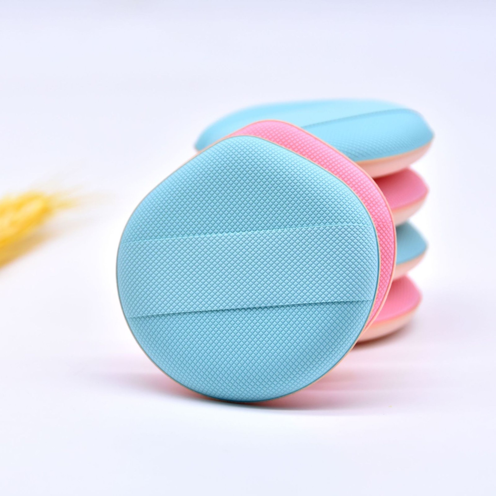 厂家定制马卡龙气垫粉扑干湿两用不吃粉化妆用粉底液海绵化妆蛋图3