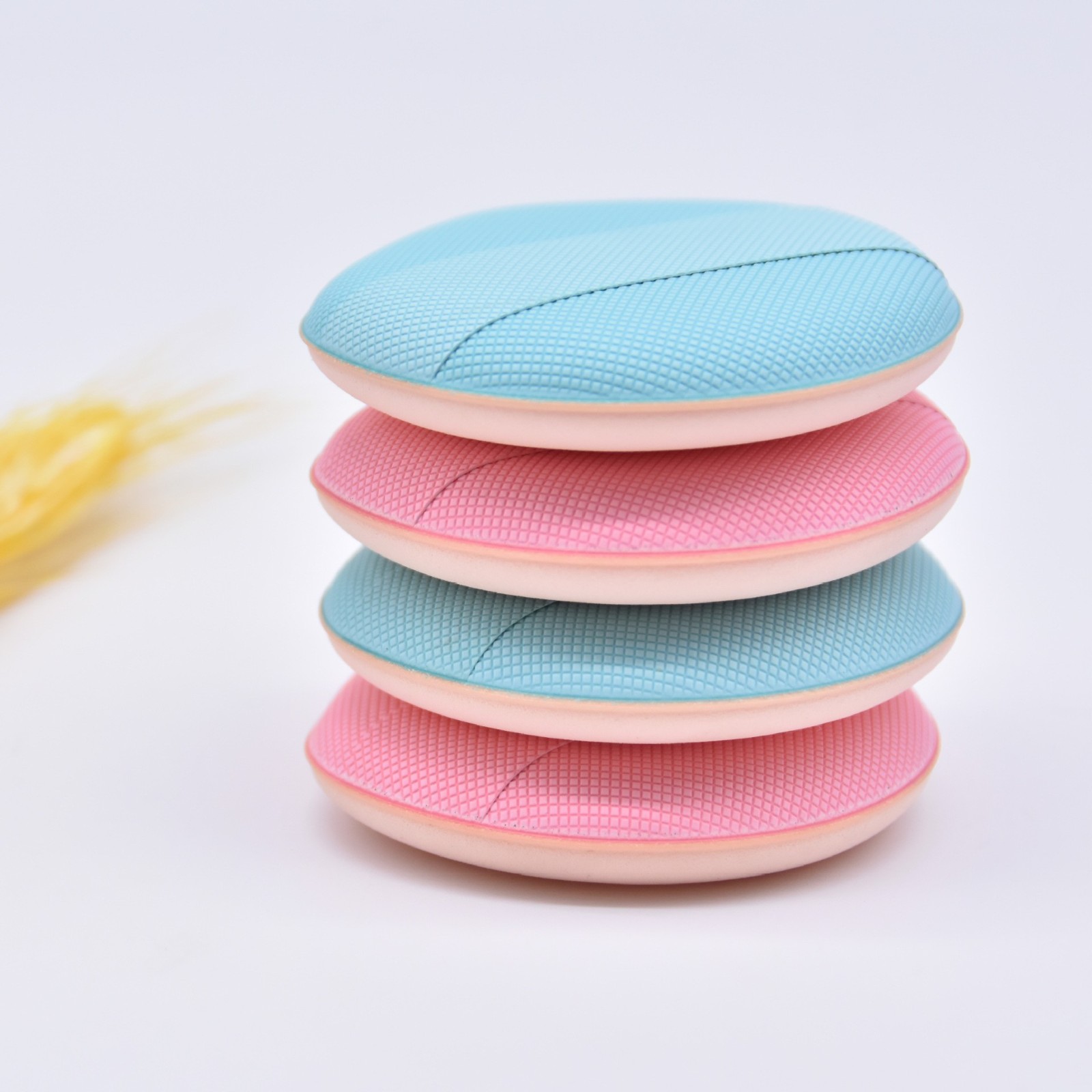 厂家定制马卡龙气垫粉扑干湿两用不吃粉化妆用粉底液海绵化妆蛋图4