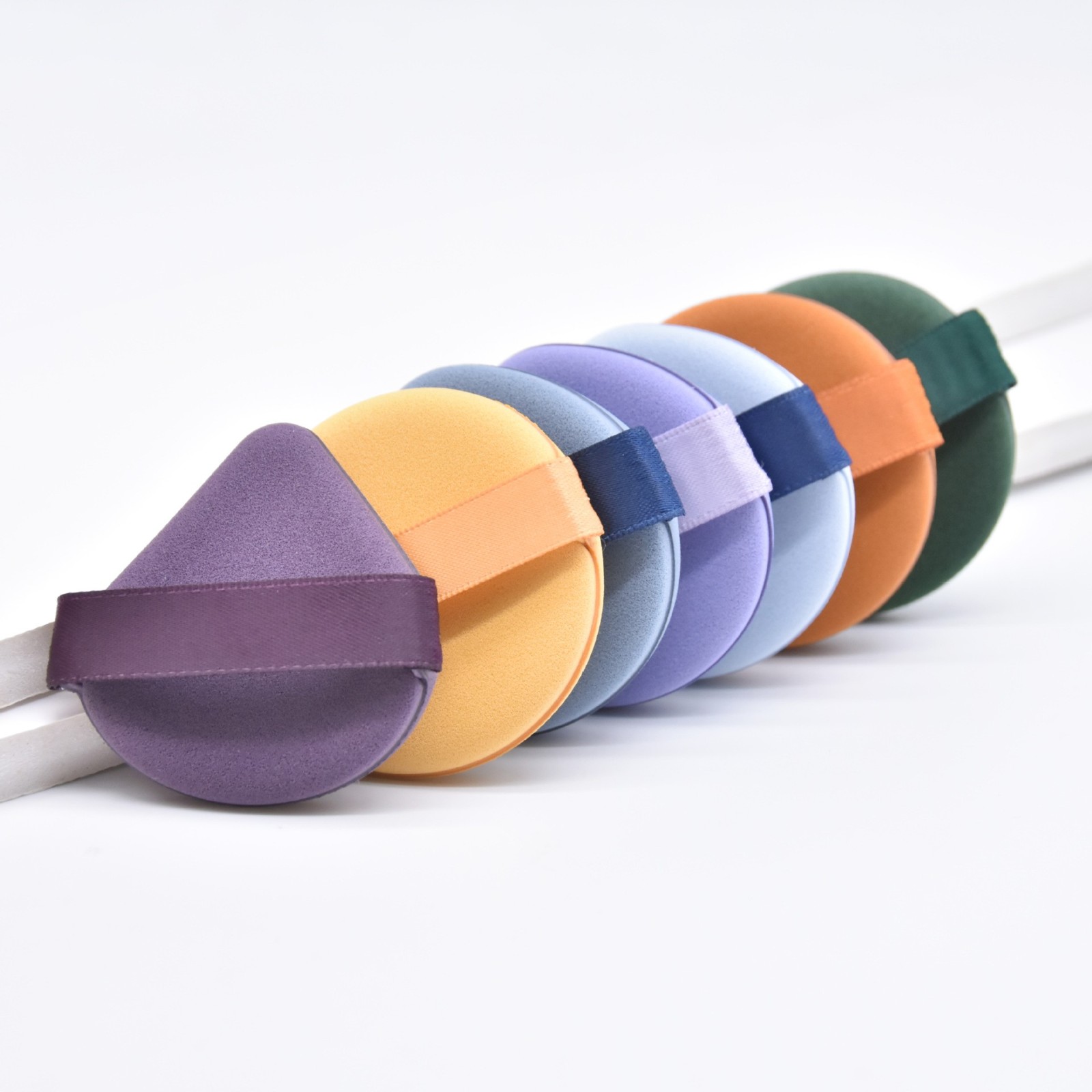 厂家定制双面实心非乳胶气垫粉扑遇水变大干湿两用不吃粉海绵图4