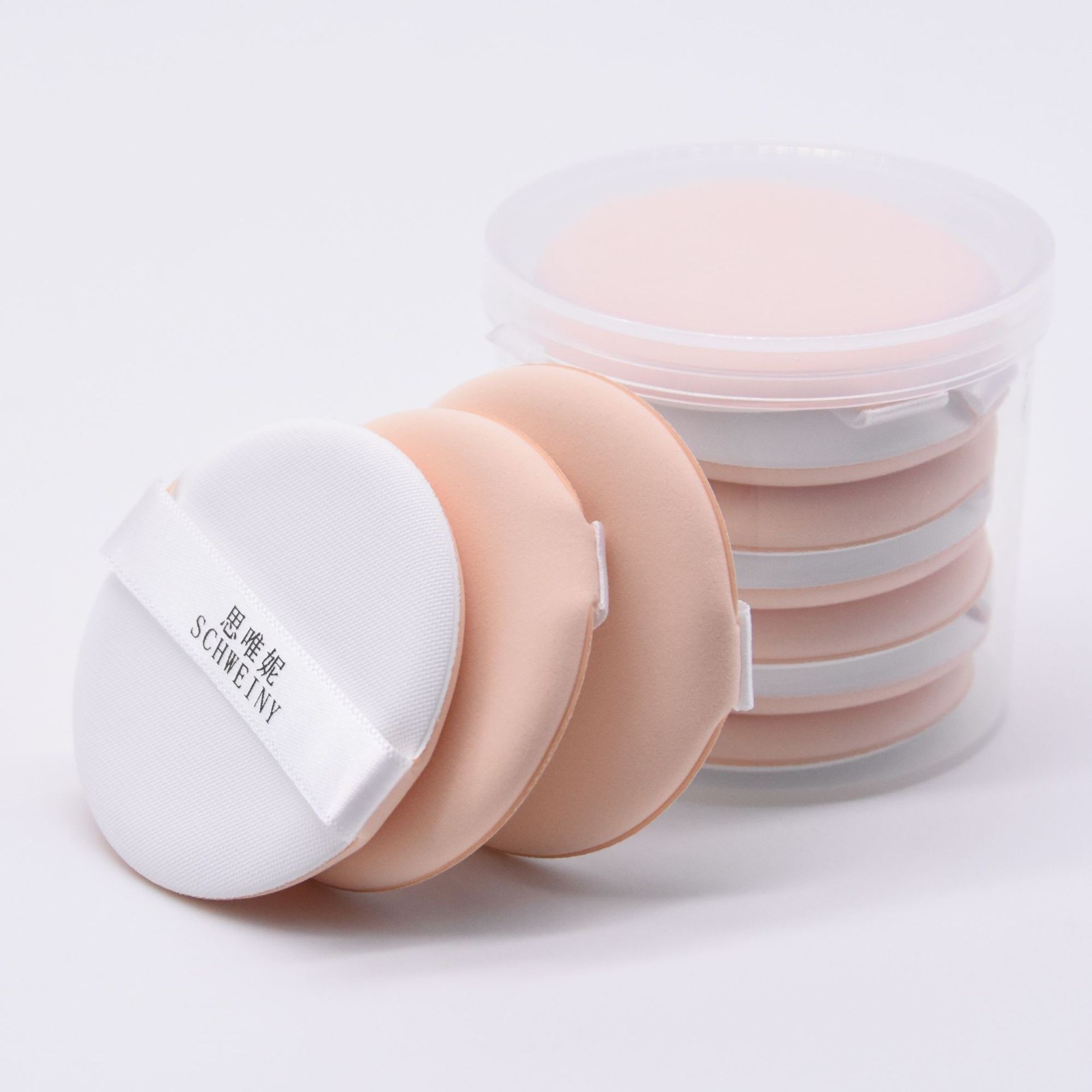 气垫粉扑 厂家干湿两用圆形BB霜气垫非乳胶化妆朴 海绵替换粉扑图3