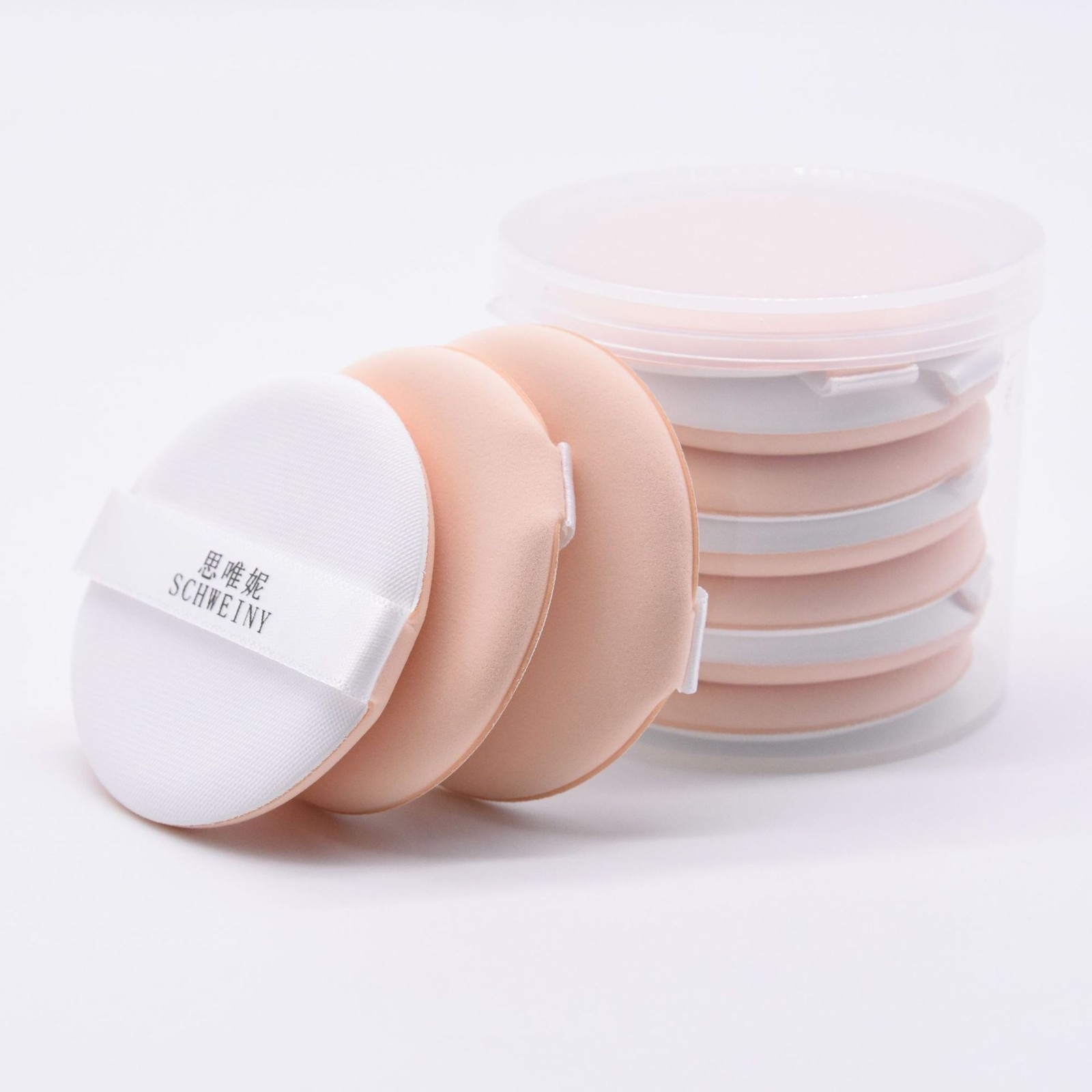 气垫粉扑 厂家干湿两用圆形BB霜气垫非乳胶化妆朴 海绵替换粉扑图4