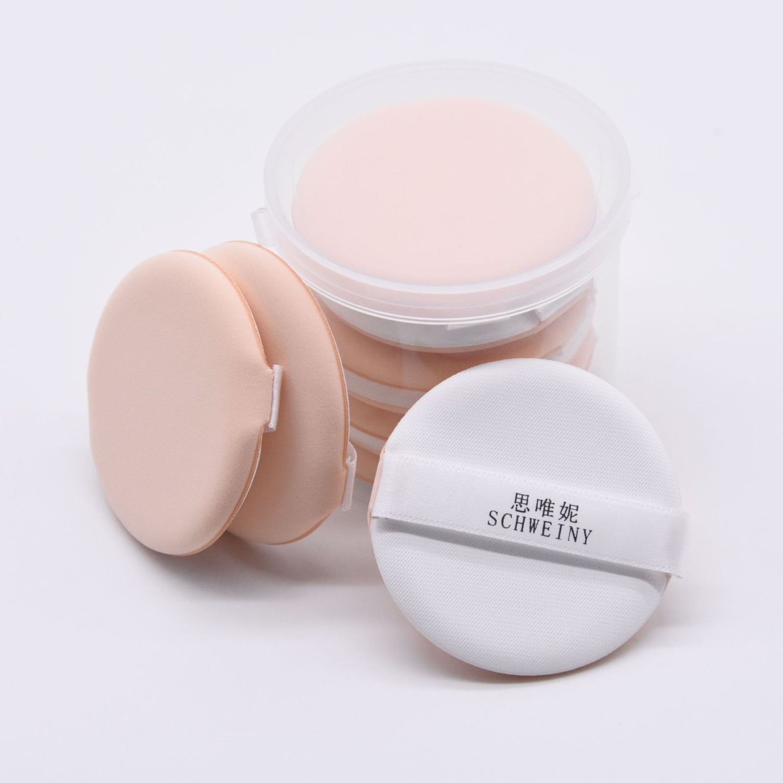 气垫粉扑 厂家干湿两用圆形BB霜气垫非乳胶化妆朴 海绵替换粉扑图2