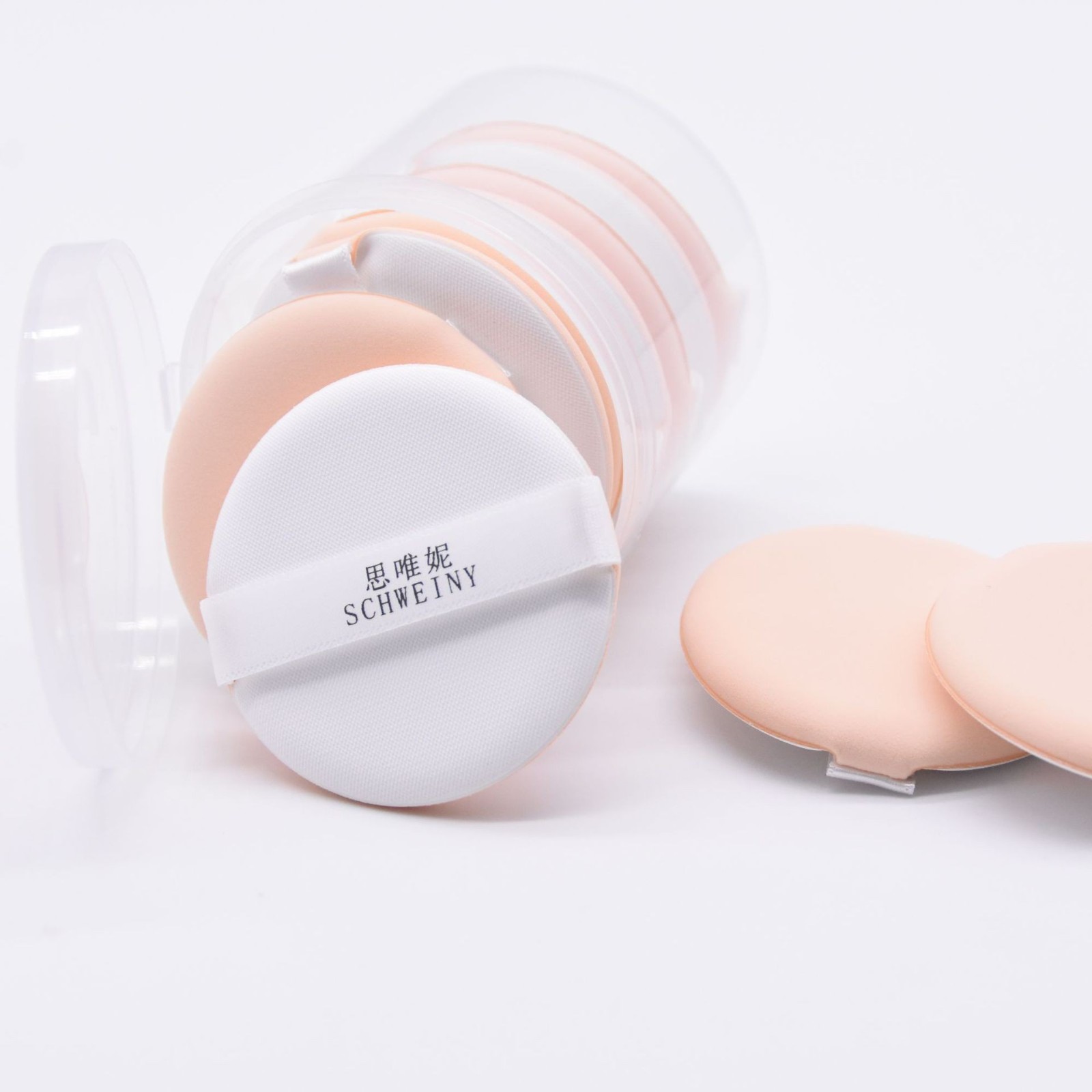气垫粉扑 厂家干湿两用圆形BB霜气垫非乳胶化妆朴 海绵替换粉扑图5