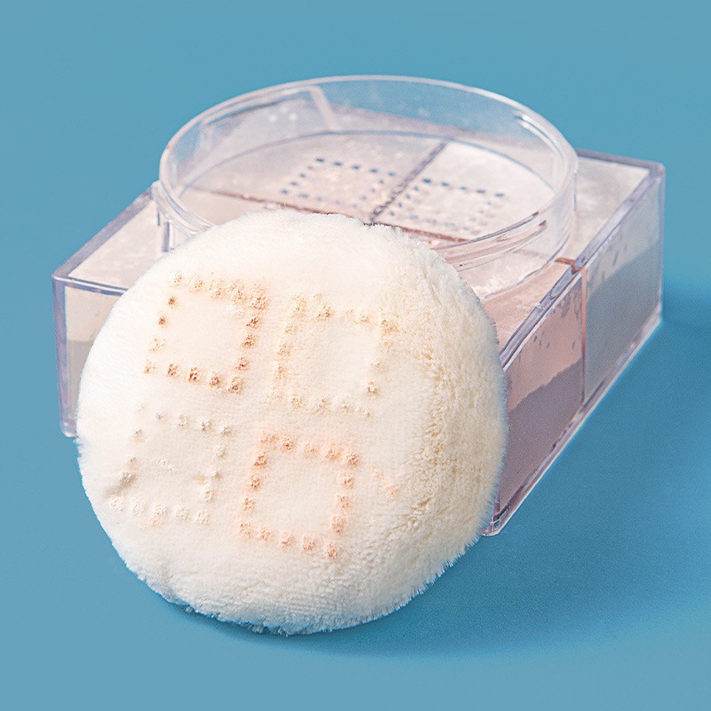 直径46-75mm立绒散粉扑双面植绒长绒毛蜜粉饼定妆粉扑图4