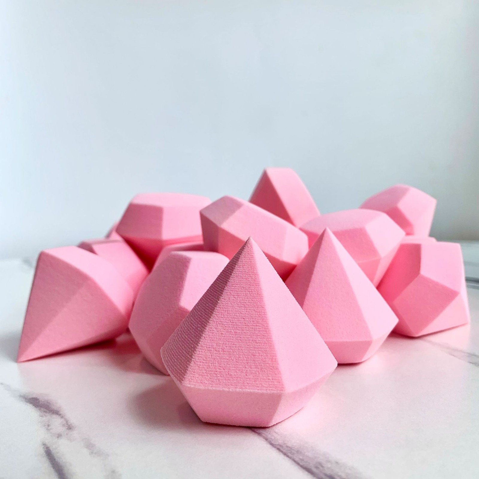 定制款新款钻石粉扑 化妆海绵美妆蛋 干湿两用不易吃粉 工厂图4