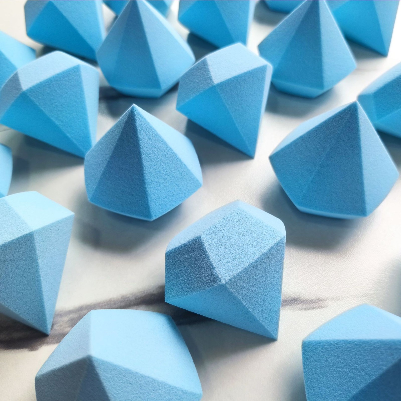 定制款新款钻石粉扑 化妆海绵美妆蛋 干湿两用不易吃粉 工厂图2