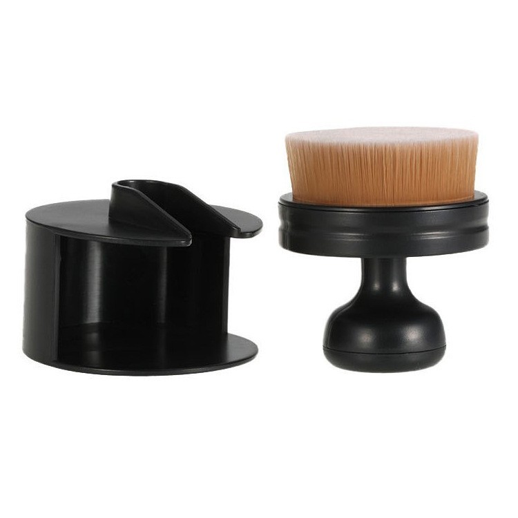 推拉式印章粉底刷散粉刷无痕遮瑕刷化妆刷美妆工具汽车清洁粉尘刷图3