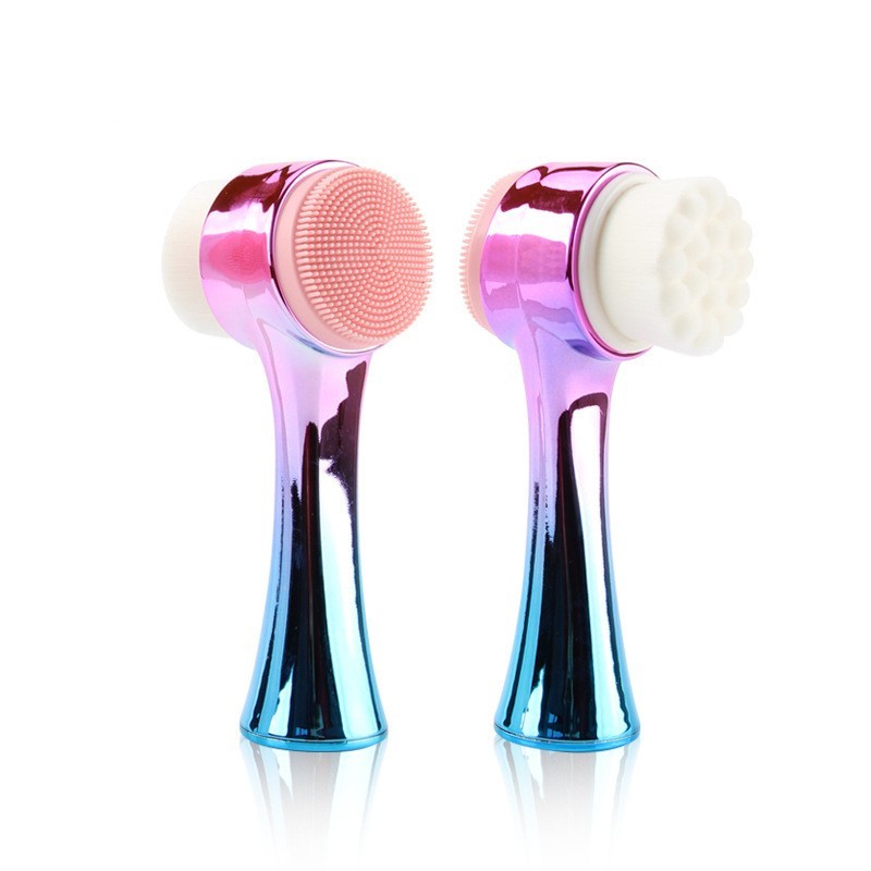 硅胶洗脸刷子软毛洁面刷清洁刷深层清洁去黑头按摩洁面器图5