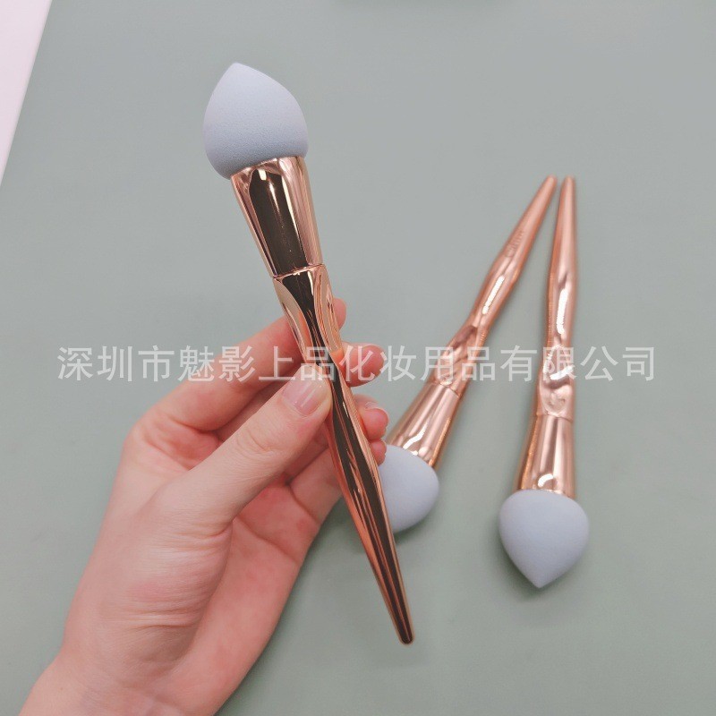 新款海绵粉底刷遮瑕刷子单支软海绵面部化妆美妆工具高颜值美妆蛋图4
