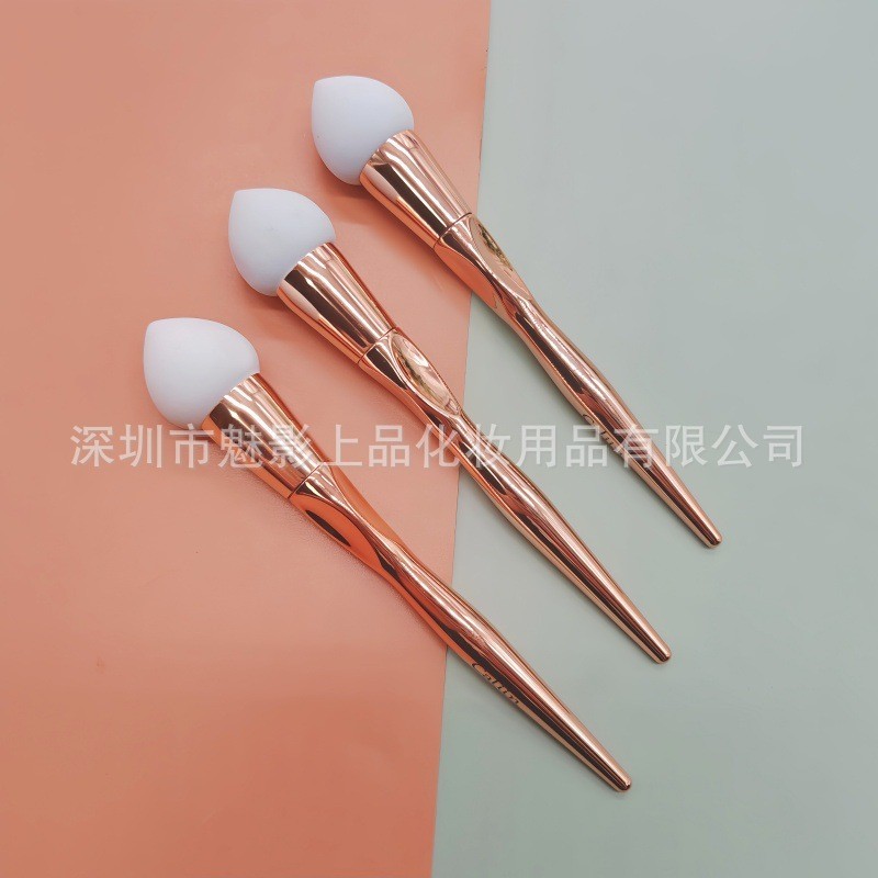 新款海绵粉底刷遮瑕刷子单支软海绵面部化妆美妆工具高颜值美妆蛋图2