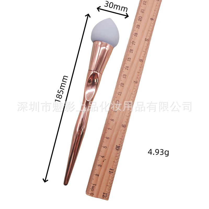 新款海绵粉底刷遮瑕刷子单支软海绵面部化妆美妆工具高颜值美妆蛋图5