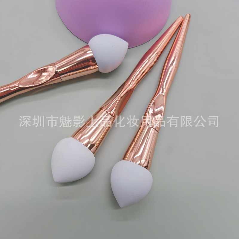 新款海绵粉底刷遮瑕刷子单支软海绵面部化妆美妆工具高颜值美妆蛋图3