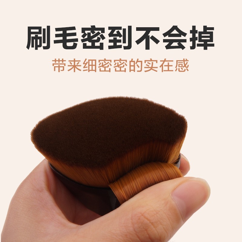 定制-55号化妆刷花瓣便捷魔术无痕粉底刷六角形植村款美妆工具图2