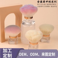 源头工厂加工定制大号香薰散粉刷美甲粉尘刷OEMODM定制跨境化妆刷