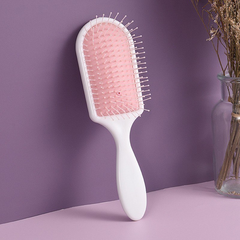 气囊按摩梳定制顺发护理美发梳粉色美发梳子长发梳养发护发图2