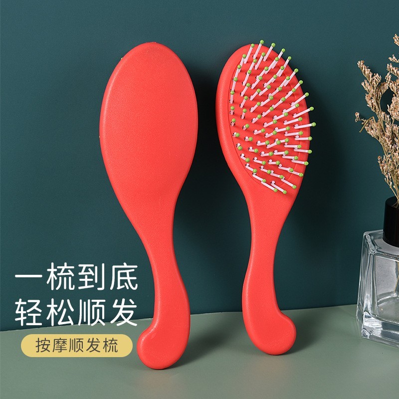 便携式旅行小梳子可爱迷你按摩梳干湿两用顺发直发护发