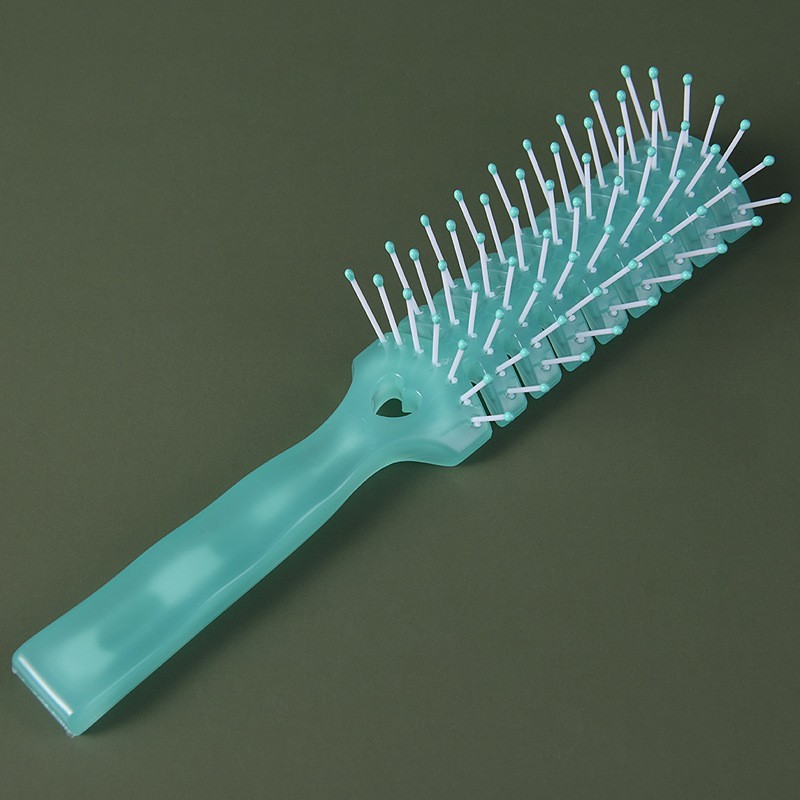 排骨梳吹风造型卷发梳学生女士居家按摩顺发塑料梳厂家图3