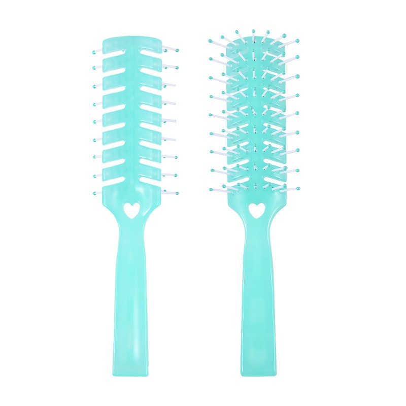 排骨梳吹风造型卷发梳学生女士居家按摩顺发塑料梳厂家图5