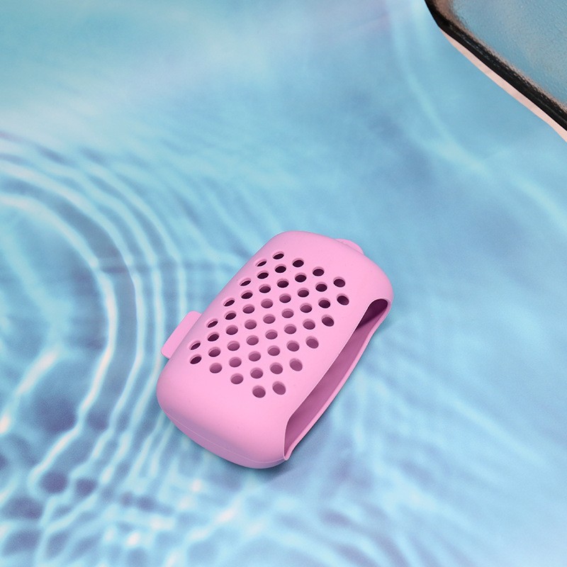 定制硅胶毛巾套 户外汗巾便携式收纳包 硅胶冷感毛巾套冰巾保护套图4