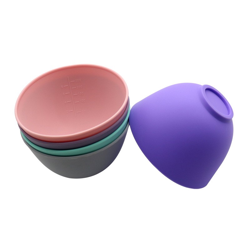 定制调膜碗居家diy面膜自制工具硅胶面膜碗硅胶面膜碗 定做婴儿碗图5