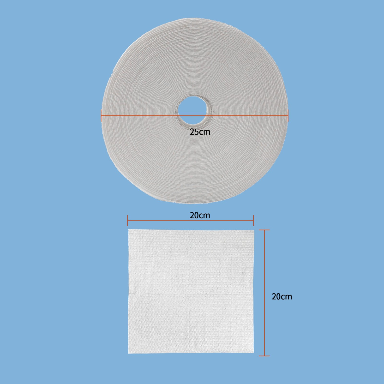 一次性洗脸巾大卷批货美容院棉柔巾不起毛可挂抽式洁面巾定制工厂图2