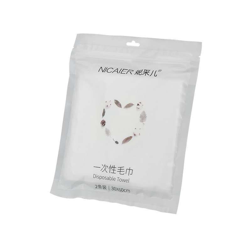礼品定制旅行一次性毛巾2条装便携出差旅游压缩浴巾无纺布厂家图5