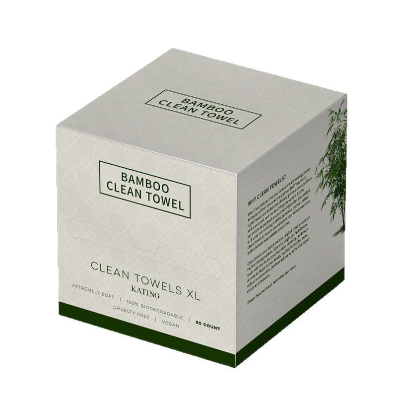 竹纤维一次性洗脸巾盒装本色竹子加大洁面巾棉柔巾不掉絮定制图5