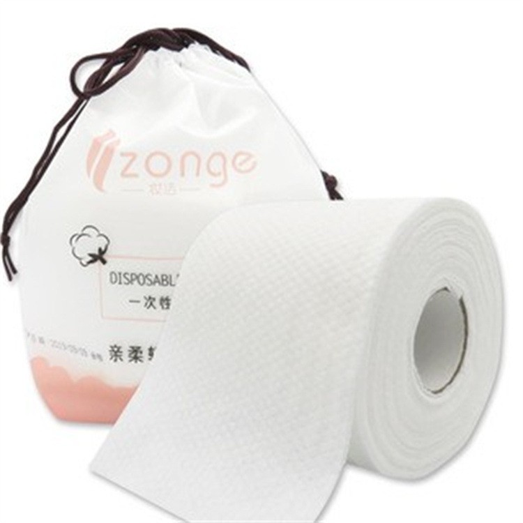 一次性洗脸巾拉绳款定制 美容院棉柔巾加厚洁面巾卸妆巾代工图5